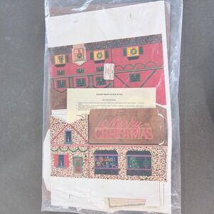 Vintage 1985 Current Inc Christmas Holiday Baked Goods Boxes Recipe Cards sealed